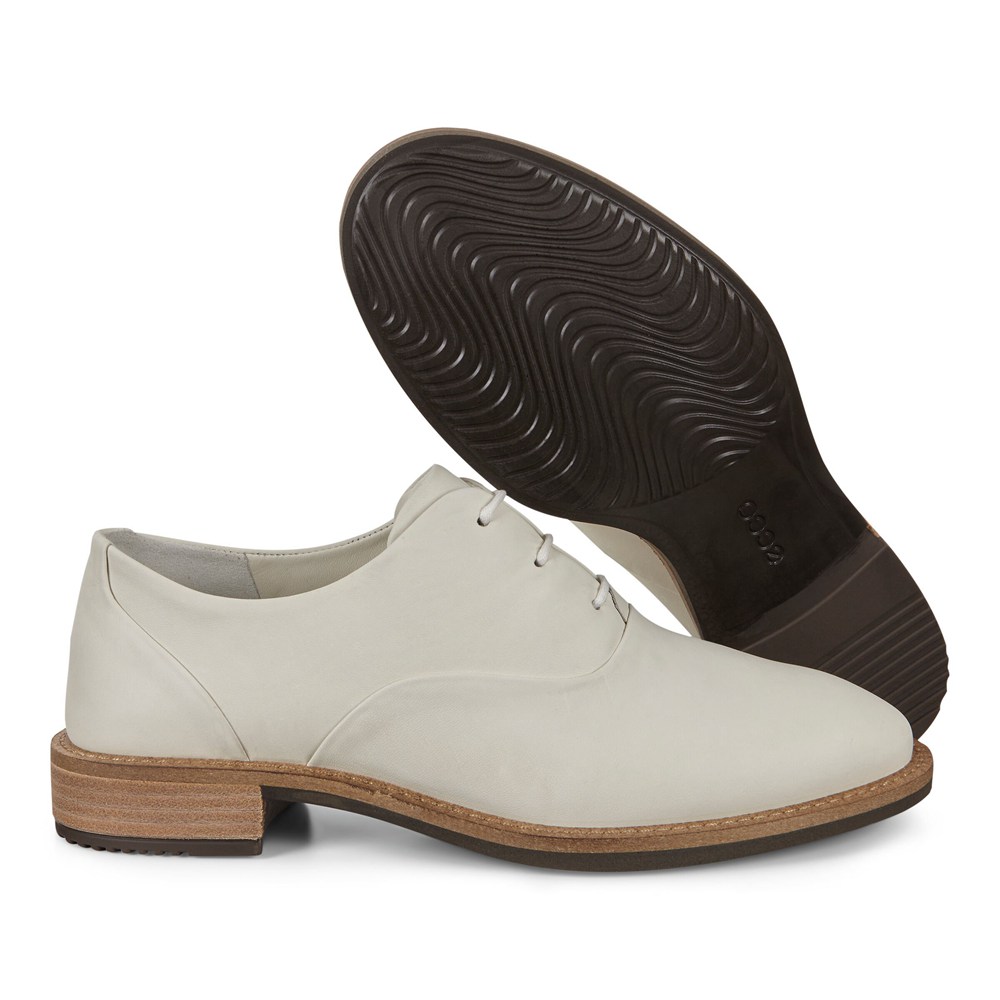 Zapatos De Vestir Mujer - ECCO Sartorelle 25 Tailored - Blancos - THM417230